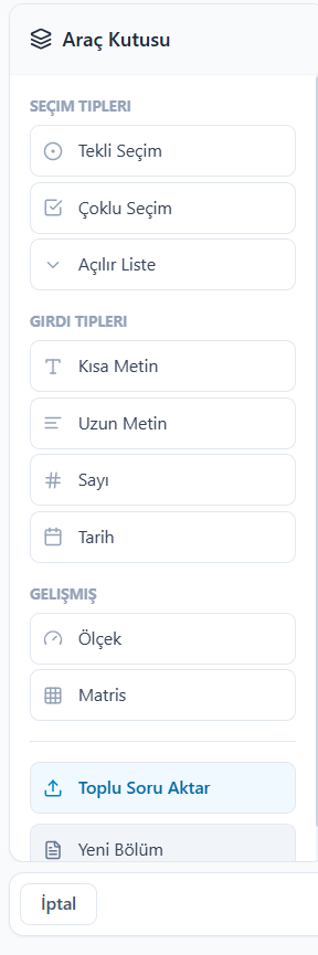 Araç Kutusu